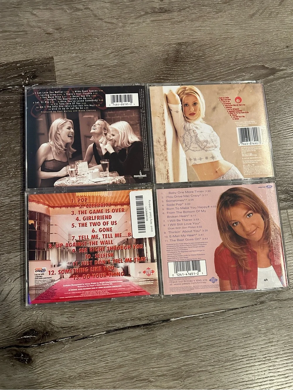 Mixed Pop CD Lot — Christina Aguilera, The Chicks, *NSYNC, Britney - Picture 2 of 10